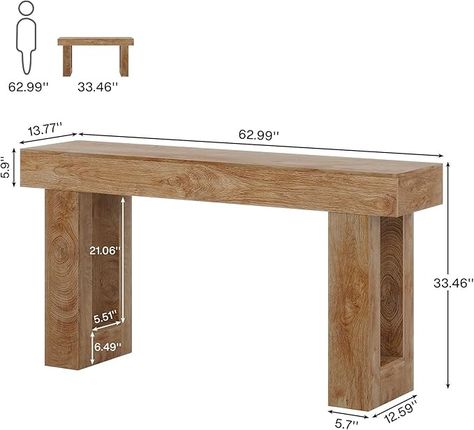 Amazon.com: Tribesigns 63-Inch Long Console Table, Farmhouse Wooden Sofa Table Behind The Couch, Narrow Entryway Table for Entrance, Hallway, Living Room (Rustic Brown) : Home & Kitchen Table Behind The Couch, Farmhouse Entryway Table, Narrow Entryway Table, Behind The Couch, Narrow Sofa Table, Narrow Sofa, Long Console, Narrow Entryway, Long Console Table