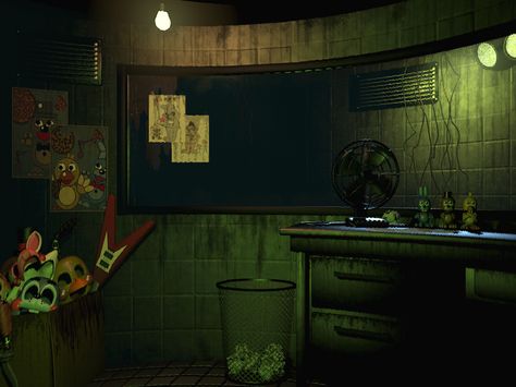 Five Nights at Freddy’s 3 (Trailer) Freddy 3, Episode Backgrounds, Office Background, Cute Kawaii Animals, Fnaf 1, Fandom Games, Freddy Fazbear, Horror Game, Five Night