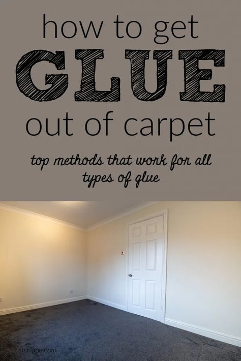 How to Get Glue Out of Carpet (Your Best Bet) - Cabin Lane How To Get Glue Out Of Carpet, Spot Cleaning Carpet, Carpet Glue, Boat Carpet, Laundry Stripping, Hair Glue, How To Remove Glue, Removing Carpet, Spray Glue