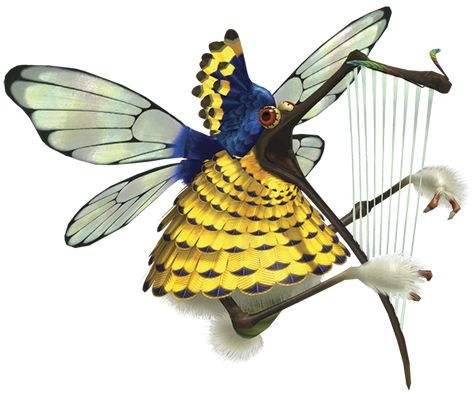 The Scornet Maestro is a boss in Pikmin 3, found in the Twilight River, and is the fourth major boss encountered in story mode. It quickly abducts Louie before the player can reach him. It resembles a queen bee of sorts, since it is able to command a swarm of Scornets using its harp-like beak. This beak will even produce harp music when each attack is happening. Pikmin Olimar X Louie, Oatchi Pikmin, Pikmin Gamecube, Pikmin Cover Art, Pikmin Enemies, Harp Music, Harps Music, Garden Games, Red Tiles