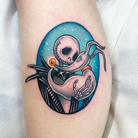 Nightmare Before Christmas Zero Tattoo, Nightmare Before Christmas Tattoos, Zero Tattoo, Tattoo Nightmares, Disney Inspired Tattoos, Christmas Tattoos, Jack Skellington Tattoo, Zero Nightmare Before Christmas, Tim Burton Tattoo