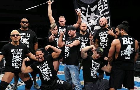 It looks like Kenny Omega is forming the old school Bullet Club of when he was the leader. After the Hard to Kill PPV where Kenny Omega, Karl Anderson and Luke Gallows all coming in Bullet Club Gear. It really feels like if the current Bullet Club were actually annoyed at this, they wouldn’t actually […] The post Are AEW, Impact Wrestling And NJPW Gearing Up For A Bullet Club Vs. Bullet Club Match? appeared first on The Overtimer. Bullet Club Logo, Aj Styles Tna, Club Story, Adam Page, Japanese Wrestling, Balor Club, Bullet Club, Impact Wrestling, Wrestling Posters