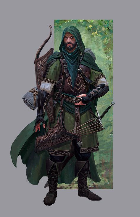 My D&D character art collection - male humanoid characters (part 1) - Album on Imgur Ranger Dnd, Medium Armor, Archer Characters, Heroic Fantasy, Longbow, Dungeons And Dragons Characters, Fantasy Setting, Wow Art, Fantasy Armor