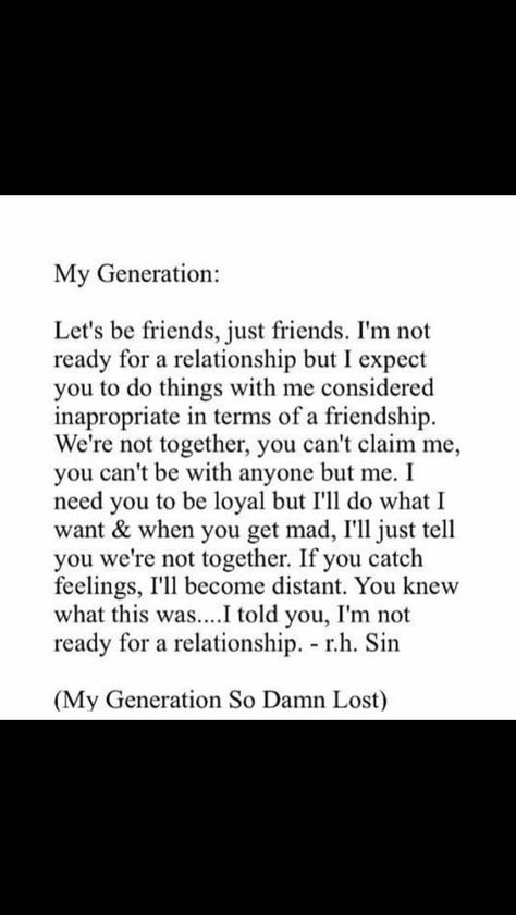 This generation is so messed up. #truth Generation Quotes, Quotes About Boys, Sin Quotes, Generations Quotes, Under Your Spell, Catch Feelings, This Generation, Boy Quotes, Hard Truth