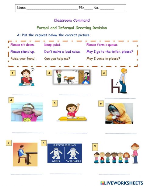 Classroom Commands, Ninth Grade, Class Room, Classroom Language, Student Activities, Quick Saves