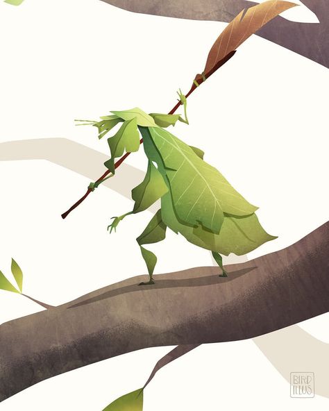 eaf Insect Warrior, ready for battle. My entry for the "Insect Warrior" Character Design Challenge. #insect #characterdesign #CDChallenge Mantis Character, Insect Warrior, Plant Creature, Warrior Character, Insect Design, Character Design Challenge, Bug Art, Design Challenge, High Fantasy