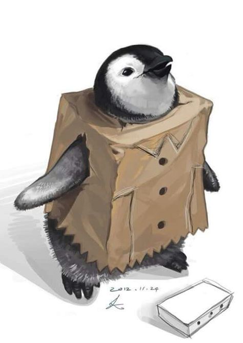 Cutie. Penguins Drawing, Emperor Penguins, Penguin Illustration, Penguin Drawing, Penguin Art, Emperor Penguin, Baby Penguins, Cute Penguins, Cute Animal Drawings