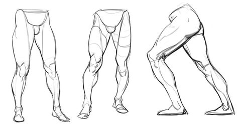 How to draw legs, realistically drawn male and female legs Leg Drawing, Leg Reference, Leg Anatomy, Feet Drawing, Drawing Legs, Leg Art, Anatomy Tutorial, Human Anatomy Drawing, Human Anatomy Art