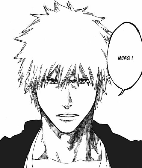 Bleach Sketch, Ichigo Manga, Bleach Drawing, Bleach Anime Ichigo, Easy Drawing Tutorial, Best Anime Drawings, Bleach Anime Art, Kurosaki Ichigo, Ichigo Kurosaki