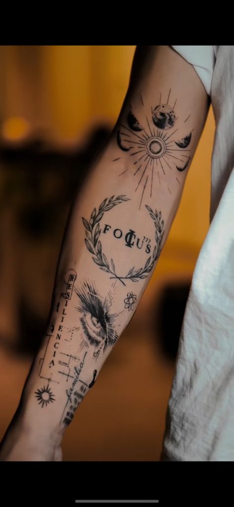 Simple Forearm Tattoos, Simple Tattoos For Guys, Forearm Band Tattoos, Clever Tattoos, Wrist Tattoos For Guys, Muster Tattoos, Inspiration Tattoos, Back Tattoos For Guys, Greek Tattoos