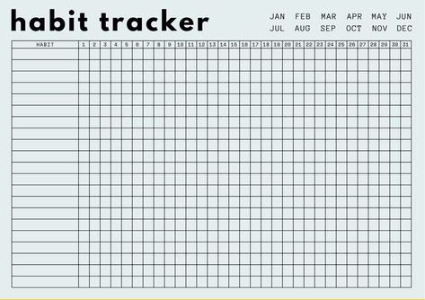 Goodnotes 6, Student Daily Planner, Digital Habit Tracker, Habit Tracker Template, Printable Habit Tracker, Study Planner Printable, Student Planner Printable, Habit Tracker Bullet Journal, Monthly Planner Template