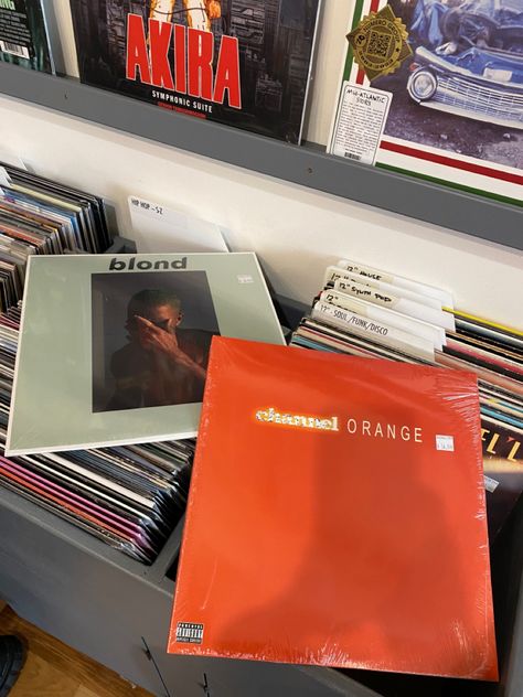 Frank Ocean Vinyl Aesthetic, Frank Ocean Music Aesthetic, Blond Frank Ocean Vinyl, Channel Orange Vinyl, Frank Ocean Asthetics, Frank Ocean Vynil, Vinyl Music Aesthetic, Blonde Frank Ocean Aesthetic, Frank Ocean Girl