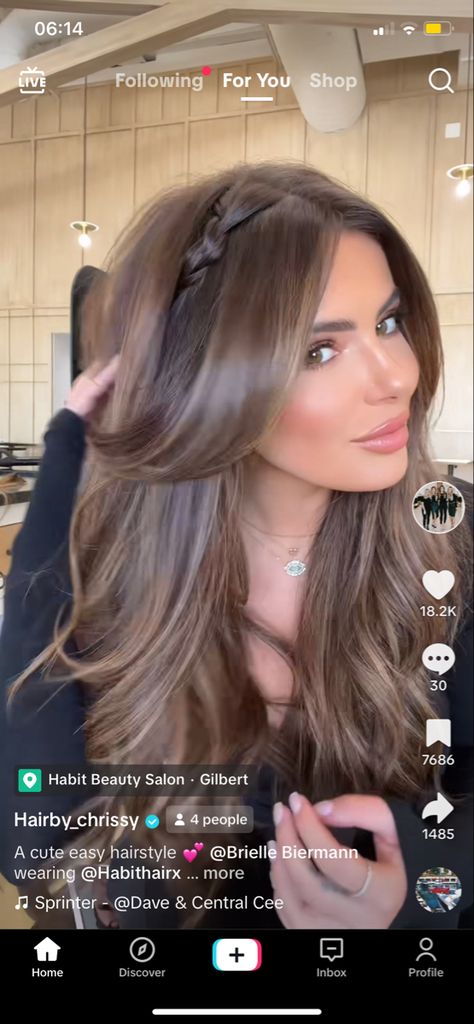 Bombshell Brown Hair, Brielle Biermann Hair, Bella Hadid Brown Hair, Chocolate Brown Hair Hailey Bieber, Brielle Biermann Hair Brown, Kendall Light Brown Hair, Brielle Biermann, Brown Hair Inspiration, Beauty Salon