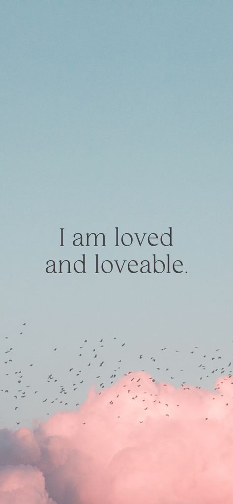 I Am Love Quotes, I Am Desirable, I Am Loved Aesthetic, I Am So Loved, Manifesting Images, I Am Loved Quotes, I Am Loveable, Loveable Quotes, I Am Lovable