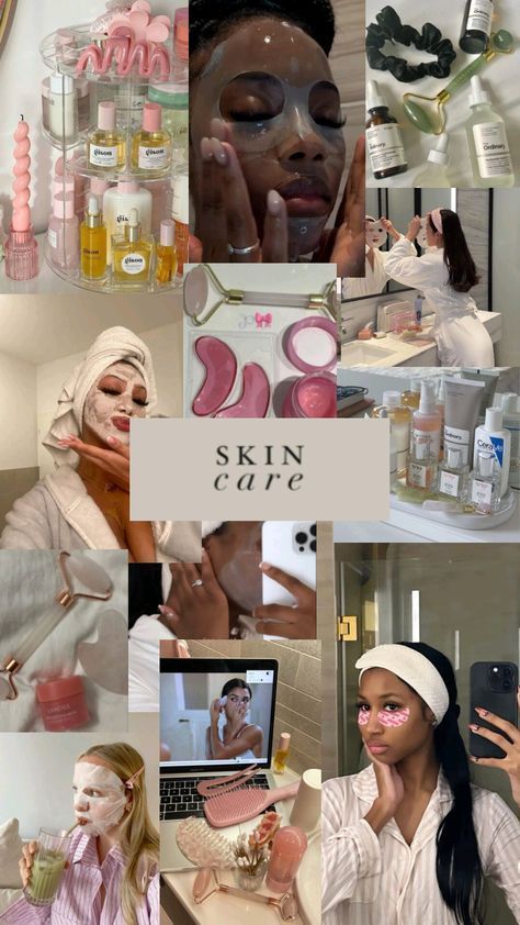 Nice Skin Tips, Esthetician Skin Care Routine, Healthy Morning Routine Skin Care, Self Care Facial Routine, How To Get Clean Skin Naturally, Skin Care Goals Aesthetic, Skin Care Routine Vision Board, Clear Skin Aesthetic Ideas Vision Board Brown Skin, Glass Skin Skincare Routine