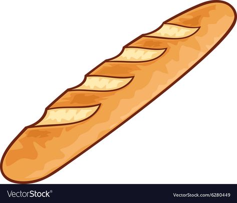 Bread Vector, Healthy Food Activities, Bread French, Baguette Bread, Kids Cafe, Barbie Printables, French Baguette, Abstract Art Painting Diy, Responsive Web