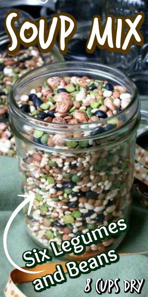 Instant Dry Soup Mix Recipes, Mixed Beans Soup Recipe, Dried Bean Soup Mix Recipes, Bean Mix Recipe, Dry Bean Soup Recipes, Dried Bean Recipes Meals, 8 Bean Soup Recipe, 5 Bean Soup Recipes, Mixed Bean Soup Recipes