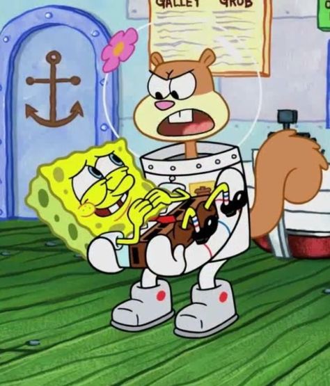 Sandy Cheeks Aesthetic, Oswald The Octopus, Spongebob And Sandy, Spongebob Background, Spongebob Pics, Spongebob Cartoon, Spongebob Painting, Best Cartoons Ever, Sandy Cheeks