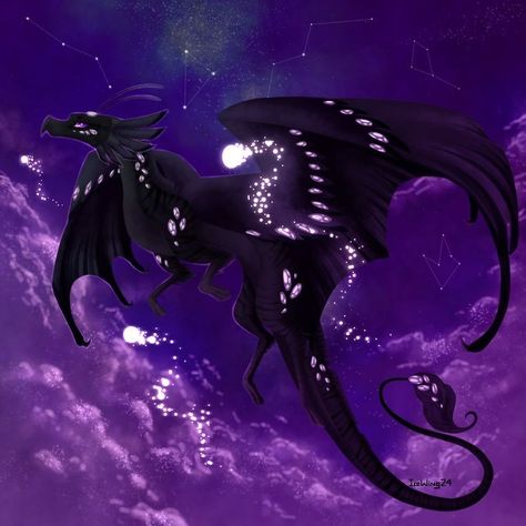 Wing Fantasy Art, Mythical Dragons Beautiful, Star Dragon, Space Dragon, Elemental Dragons, Creature Fantasy, Mythical Creatures Fantasy, Mystical Animals, Mythical Dragons