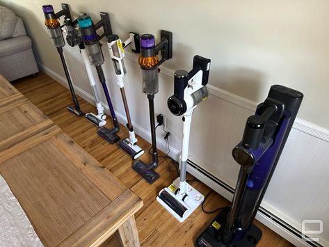 The 5 best cordless vacuum cleaners for 2024 Best Hardwood Vacuum, Best Vaccum Cleaner For Home, Till Vacuum Do Us Part, Cordless Vacuum Storage Ideas, Best Cordless Stick Vacuum, Vacuum Hacks, Best Broom, Best Vacuum Cleaner, Best Cordless Vacuum