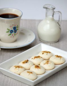 Rice Flour Cookies Rice Flour Cookies, Gluten Free Cookie Recipe, Middle Eastern Sweets, Gluten Free Cookie, Persian Rice, Almond Meal Cookies, Gluten Free Cookie Recipes, No Flour Cookies, Almond Flour Recipes