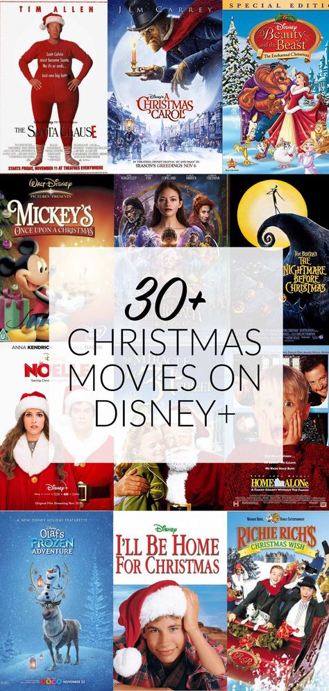 Disney Plus Christmas Movies, Christmas Movies For Families, Disney Christmas Movies List, Christmas Disney Movies, Good Christmas Movies To Watch, The Best Christmas Movies, Christmas Movies Family, Must Watch Christmas Movies, Best Christmas Movies For Kids