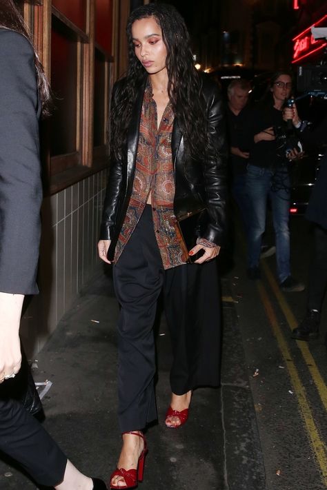 Zoe Kravitz Style, Zoë Kravitz, 90's Fashion, Mode Boho, Zoe Kravitz, Not Bad, Mode Inspo, Looks Style, Mode Inspiration