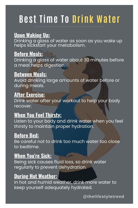 Best Time To Drink Water, best time to drink water for weight loss, best time to drink water for glowing skin, best time to drink water for weight gain, best time to drink watermelon juice, when is the best time to drink water after eating, best time to drink water after meal, when's the best time to drink water, best time to drink water for digestion, best time to drink water after eating, best time to drink water after workout, best time to drink water after food When To Drink Water Chart, Easy Ways To Drink More Water, Best Times To Drink Water, 2 Litres Of Water A Day, When To Drink Water Throughout The Day, How To Remember To Drink Water, How Much Water To Drink A Day, Times To Drink Water, Best Time To Drink Water