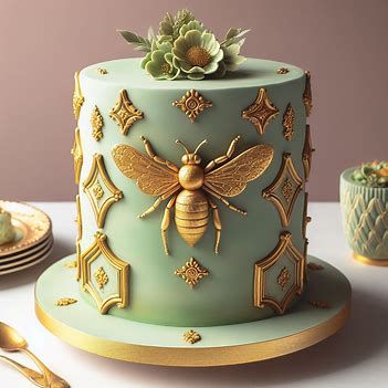 Bee Theme Wedding Decor, What Will It Bee Gender Reveal Cake, Desert Presentation, Insect Cake, Bee Themed Cake, Bee Wedding Cake, Baking Bad, Cake Design Inspiration, Mini Tortillas