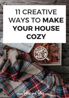 Want to make your house cozy this winter? Looking for winter decor tips? Look no further! Click through for cozy, warming, fun ways to make your house a snuggle palace this winter! >> yesandyes.org Make Your House Cozy, House Cozy, Hygge Living, Cozy Hygge, Warm Home Decor, Warm Decor, Hygge Decor, Inspire Me Home Decor, Hygge Home