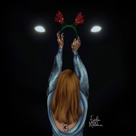 Emilia Mildner on Instagram: “Feyre and Bryaxis • Friendly reminder that I never have and never will read ACOTAR so this was mostly your idea. I just asked if she had…” Happy Solstice, A Court Of Wings And Ruin, Christmas Artwork, Sarah J Maas Books, Mountain Tattoo, A Court Of Mist And Fury, Friendly Reminder, Look At The Stars, Clip Studio Paint