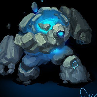 Water Golem, Earth Golem, Free Assets, Beast Creature, Monster Characters, Concept Art Character, Fantasy Monster, Wow Art, Game Character Design