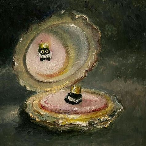 Cat Memes, Oil Painting, Ring, Memes, Yellow, Animals, Pink, Black