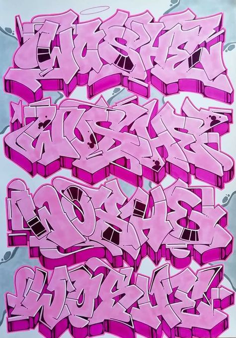 Graffiti Piece Alphabet, Graff Lettering, Star Wars Art Drawings, Graffiti Alphabet Wildstyle, Graffiti Alphabet Styles, Graffiti Ideas, Graffiti Fonts, Graffiti Sketch, Graffiti Lettering Alphabet