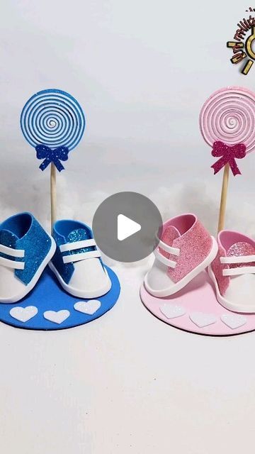 Small Baby Shower Ideas, Baby Shower Unisex, Moldes Para Baby Shower, Handmade Baby Shoes, Idee Babyshower, Boy Baby Shower Ideas, Diy Baby Shower Decorations, Baby Shower Crafts, Unisex Baby Shower