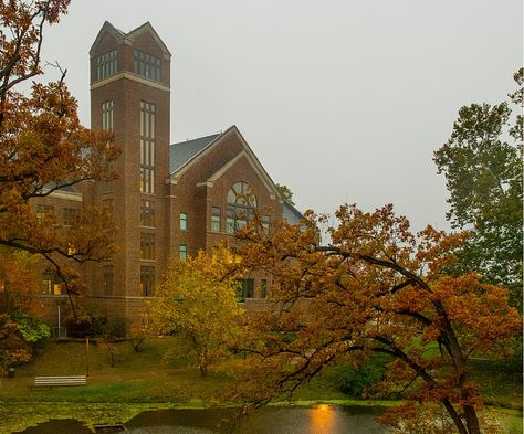 Augustana college in the rain Augustana College, Photography Group, Rock Island, Alma Mater, College Dorm, In The Rain, The Rain, Favorite Places, Photography