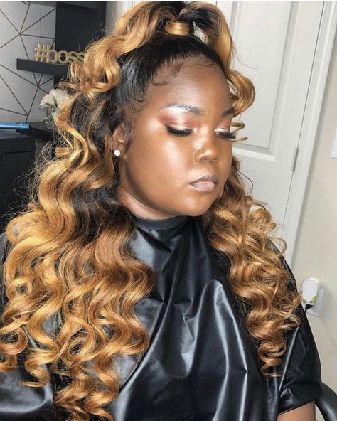 Half Up Half Down Quickweave, Hairstyle Weave, Hairstyles Quick Weave, Hairstyles Weave, Hairstyles Quick, Down Hairstyle, Pony Hairstyles, Weave Ponytail Hairstyles, Weave Ponytail