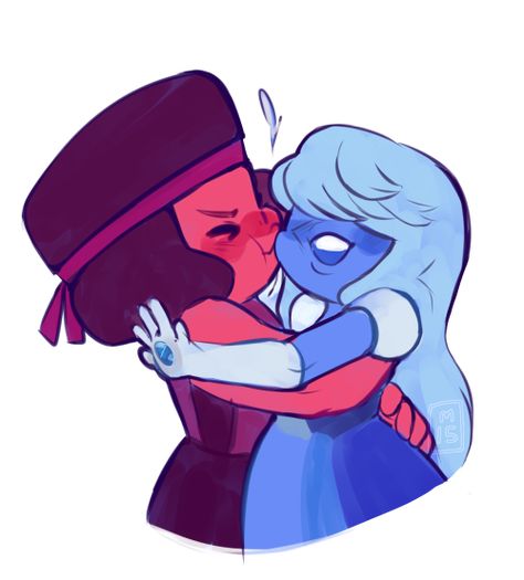 baes Sapphire Steven Universe, Garnet Steven Universe, Steven Universe Ships, Steven Universe Funny, Steven Universe Characters, Steven Universe Gem, Large Art Prints, Steven Universe Fanart, Universe Art