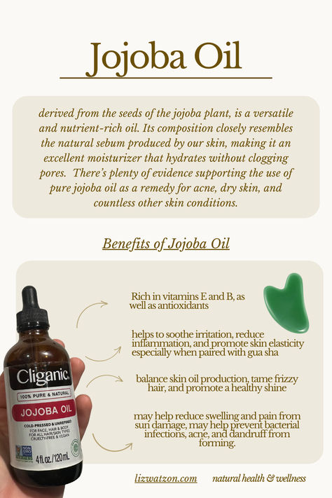 what is jojoba oil and what is it used for? jojoba oil is a must-have in any natural skincare routine. Benefits Of Jojoba Oil For Face, How To Use Jojoba Oil On Hair, Jojoba Oil Benefits For Skin, Jojoba Oil Uses, Benefits Of Jojoba Oil, Jojoba Oil Benefits, Natural Skincare Routine, Castor Oil Benefits, Face Oils