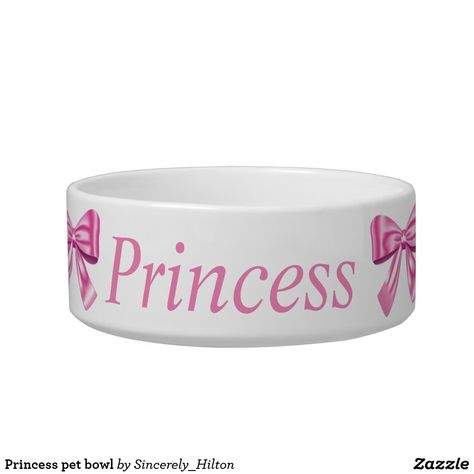 Princess pet bowl Im Just Better, Barbie Cat, Silly Puppy, Princess Pet, Cute Stuff To Buy, Pet Regression, Puppy Things, Pets Stuff, Puppy Boy