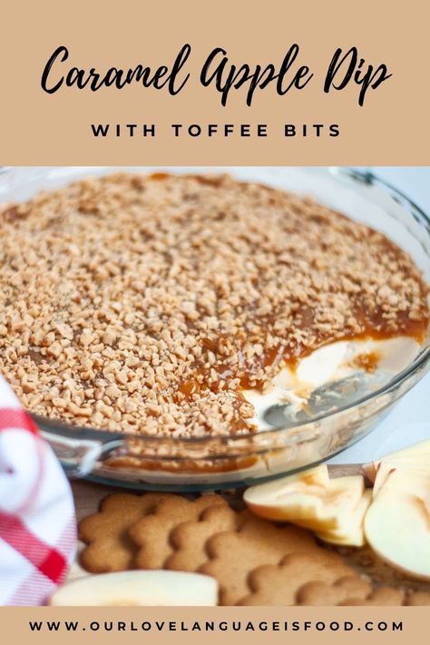 Toffee Apple Dip, Caramel Apples Easy, Caramel Apple Dip, Easy Caramel, Fall Appetizers, Easy Treat, Fall Desserts Easy, Apple Dip, Fall Snacks