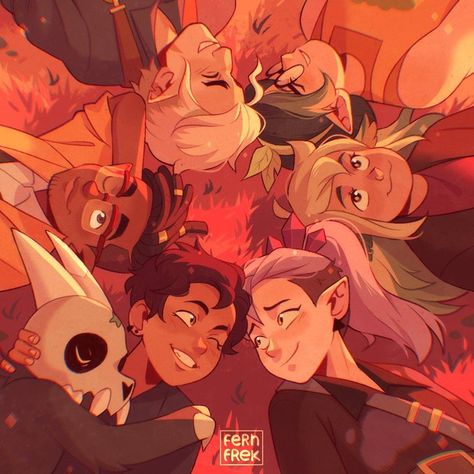 fern 🌿 on X: "Happy owliversary!❤️ #TheOwlHouse https://t.co/6nbWc7ZhKv" / X Huntlow Fanart, Happy King, Owl Family, House Fan, House Hunters, Apple Watch Wallpaper, Good Cartoons, The Owl House, Wow Art