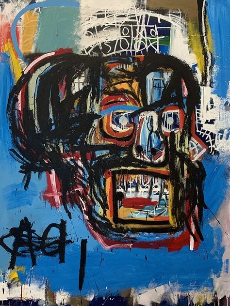 Self Portrait? | Untitled. In the winter of 1985 I was coat … | Flickr Downtown 81, Basquiat Skull, Jean Basquiat, Michel Basquiat Art, Michael Basquiat, Basquiat Inspired, Jm Basquiat, Jean Michel Basquiat Art, Most Expensive Painting