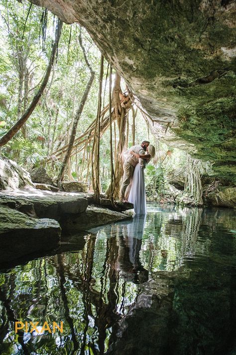 Cenote Wedding, Tulum Proposal, Trash The Dress, Jungle Wedding, Waterfall Wedding, Riviera Maya Weddings, Tropical Beach Wedding, Cancun Wedding, Beach Photography Poses