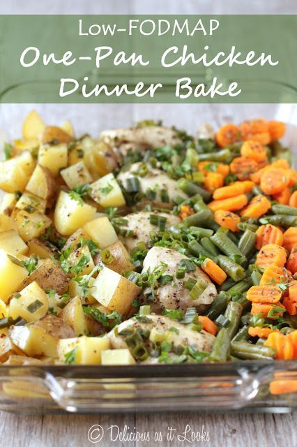 Chicken Dinner Bake, Gerd Recipes, Fodmap Chicken, Fodmap Recipes Dinner, Low Fodmap Recipes Dinner, Health Lunch, Reflux Recipes, Gerd Diet, Low Fodmap Diet Recipes