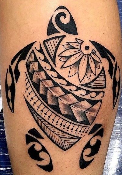 Hawaiian Turtle Tattoos, Maui Tattoo, Polynesian Tattoos Women, New Zealand Tattoo, Sea Turtle Tattoo, Turtle Tattoo Designs, Saved Tattoo, Polynesian Tattoo Designs, Bull Tattoos