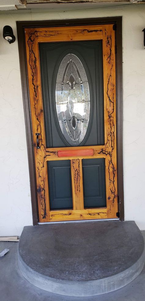 Vintage screen doors