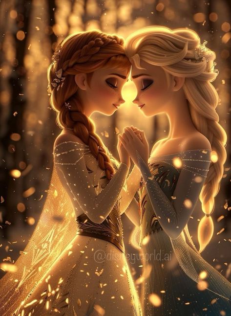 Elsa Pics, Black Journal, Anna Und Elsa, Frozen Fan Art, Disney Princess Anime, Frozen Sisters, Frozen Wallpaper, Disney Princess Cartoons, Frozen Pictures