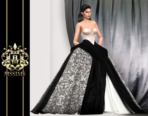 MSSIMS — mssims:     HAUTE COUTURE CHRISTIAN DIOR FALL 2009... Sims 4 Dior Cc, Sims 4 Couture, Sims 4 Prom, Sims 4 Wedding Decor, Met Gala Ideas, Sims 4 Royalty Cc, Sims 4 New Cc, Sims Wedding, Sims 4 Base Game