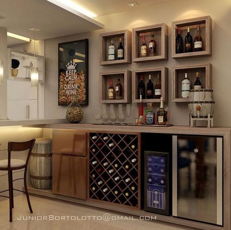 Home Bar Rooms, Modern Home Bar, Basement Bar Designs, Coffee Bar Home, Home Bar Designs, Bar Room, Home Bar Decor, Basement Design, Wine Room